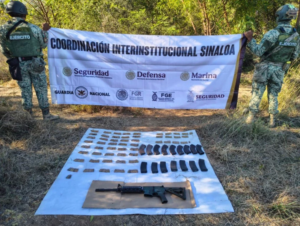 El Grupo Interinstitucional asegura, en Concordia, un arma larga, cargadores y cartuchos