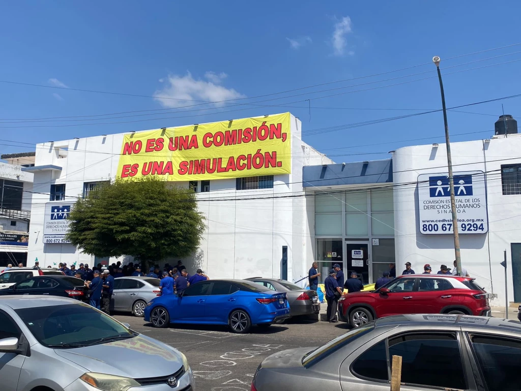 Toman “Guerreros Azules” las instalaciones de la CEDH