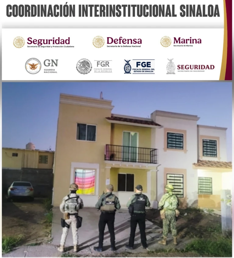 Grupo Interinstitucional cumplimentó una OTI en Culiacán; se aseguró un vehículo robado y dosis de presunta droga