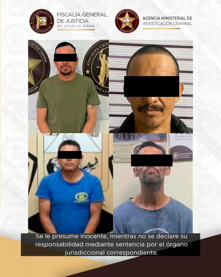 FGJES vincula a proceso a cuatro por violencia familiar en Sonora 