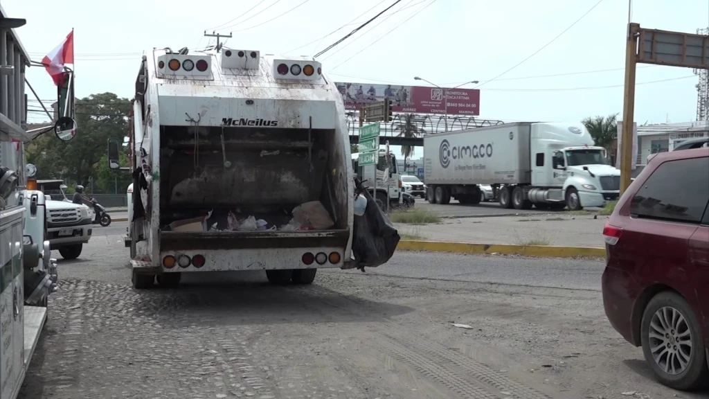 Recolección de basura en colonias de Mazatlán será normal durante Semana Santa