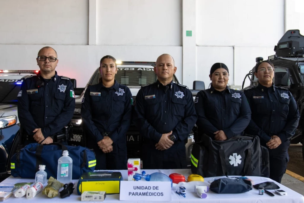 Unidad de Paramédicos de la PESP coadyuva en atención de emergencias