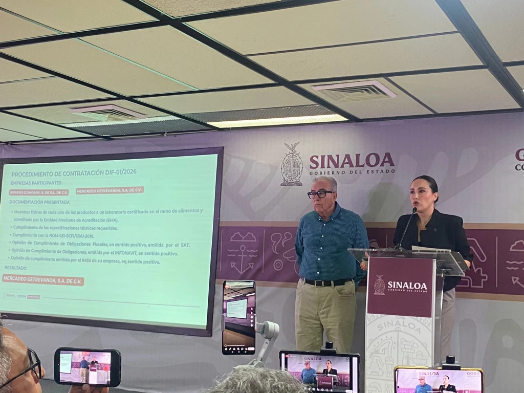 La licitación para la adquisición de despensas para ser repartidas a través del DIF Sinaloa ocurrió de manera legal