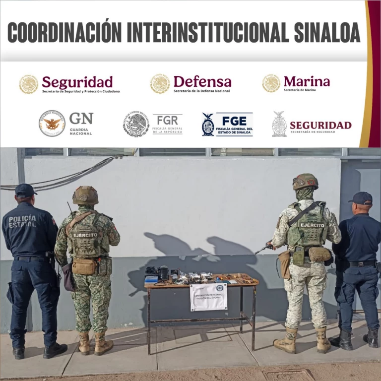 El Grupo Interinstitucional asegura celulares, videojuegos y otros objetos en el Centro Penitenciario Región del Évora, en Angostura