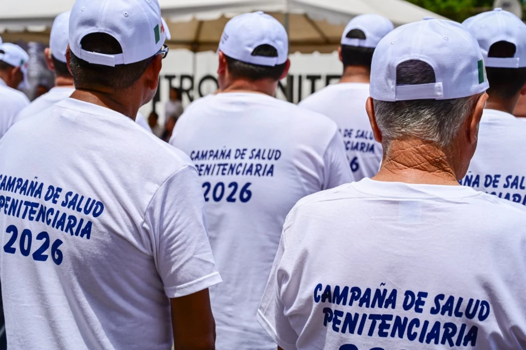 Inicia campaña  “Salud Penitenciaria 2026” en el Aguaruto en Culiacán