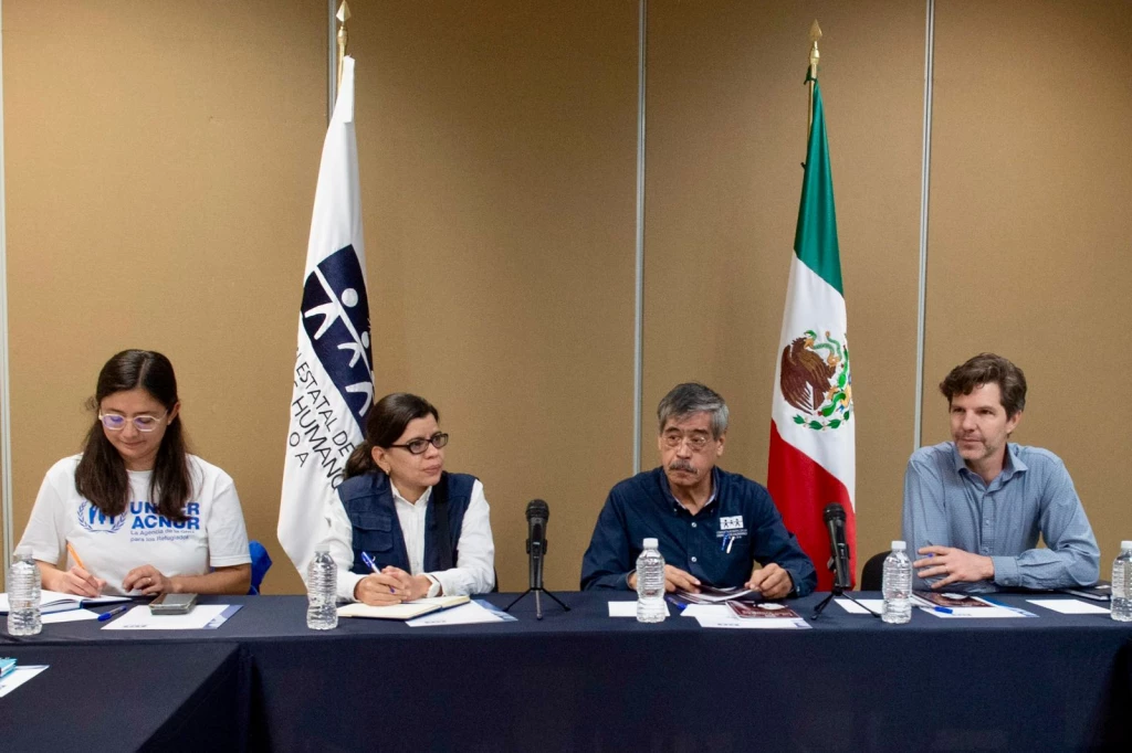 CEDH Sinaloa y ACNUR fortalecen lazos en matrería de Desplazamiento Interno