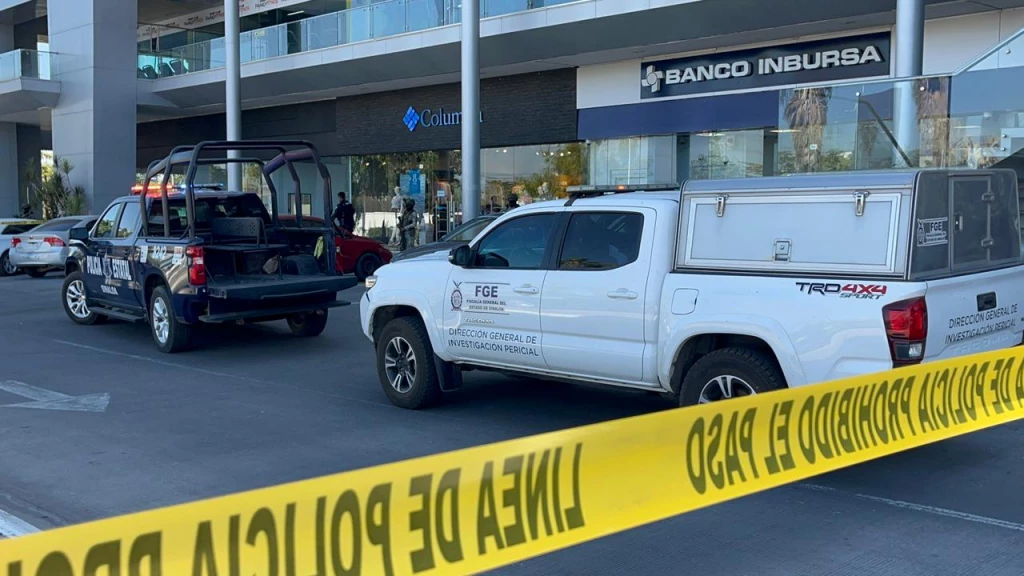 Guardia es asesinado en intento de asalto a banco en el sector Country, en Culiacán