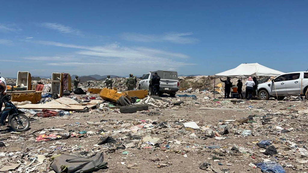 Localizan a dos hombres asesinados en el basurón de Culiacán