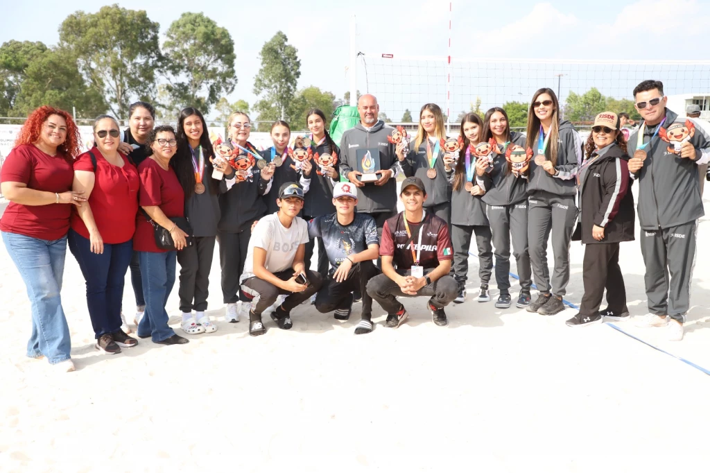 Sinaloa conquista la medalla de oro en Volybol de Playa Femenil y son bicampeonas