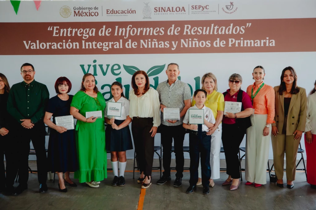 Sinaloa avanza en el bienestar infantil con resultados de la estrategia “Vive Saludable, Vive Feliz”