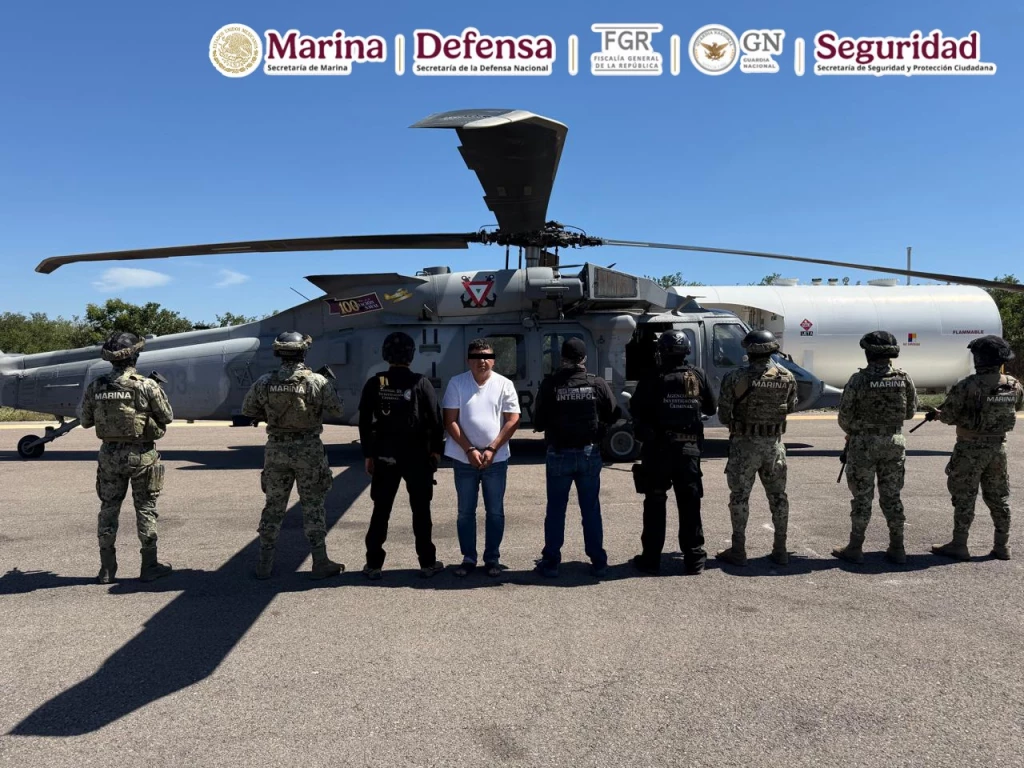 Omar García Harfuch informó sobre la detención de Audias Flores Silva, alias “El Jardinero”, y César Alejandro, “El Güero Conta”