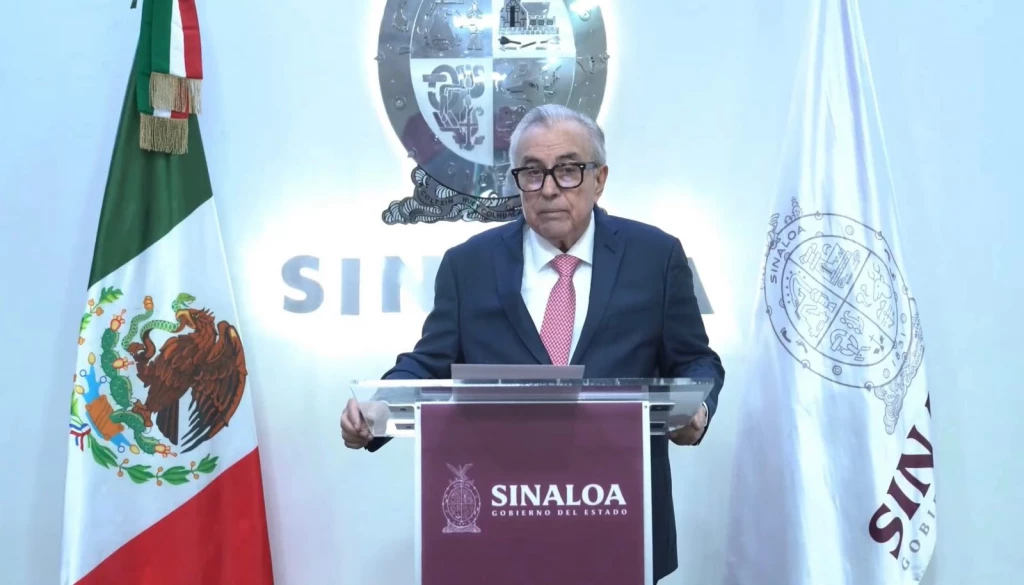 Gobernador Rocha Moya solicita licencia temporal al cargo mientras avanza investigación de la FGR