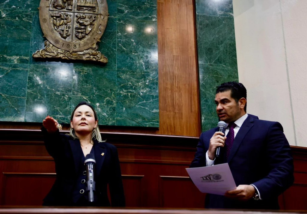 Llega Yeraldine Bonilla al Poder Ejecutivo en Sinaloa
