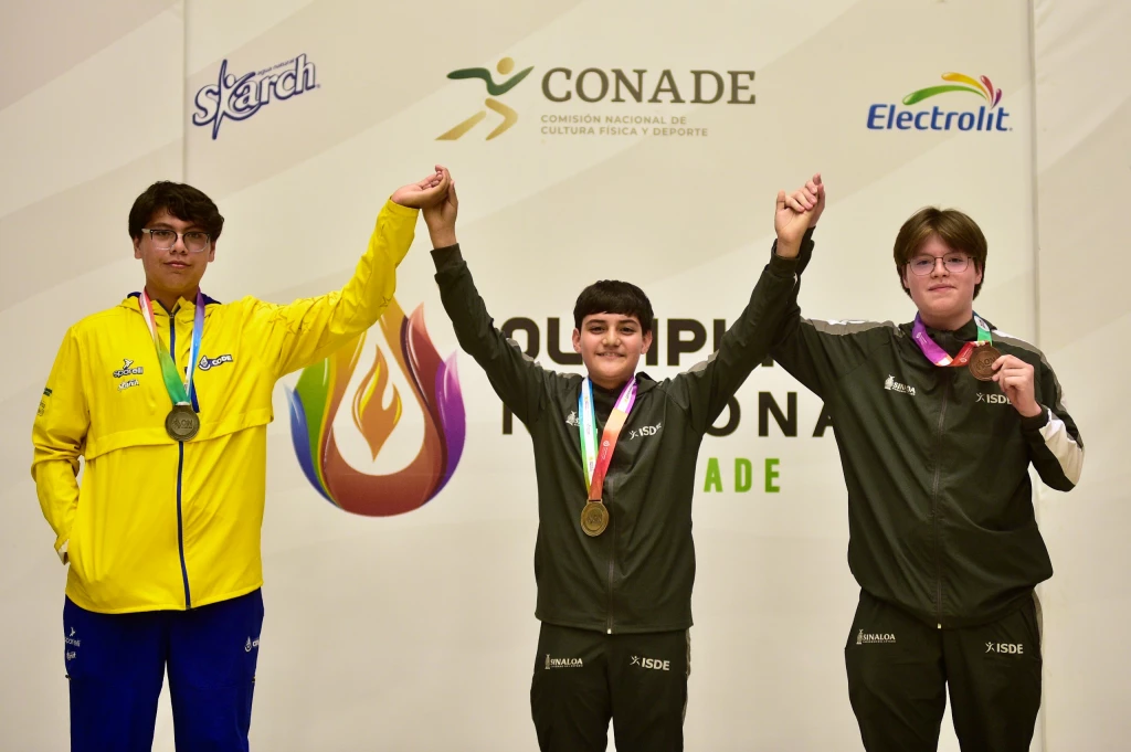 Sinaloa suma medallas en Tiro Deportivo en la Olimpiada Nacional CONADE 2026