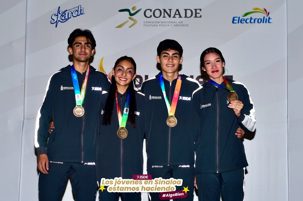Sinaloa consigue tres oros y record nacional en atletismo en la Olimpiada Nacional CONADE 2026