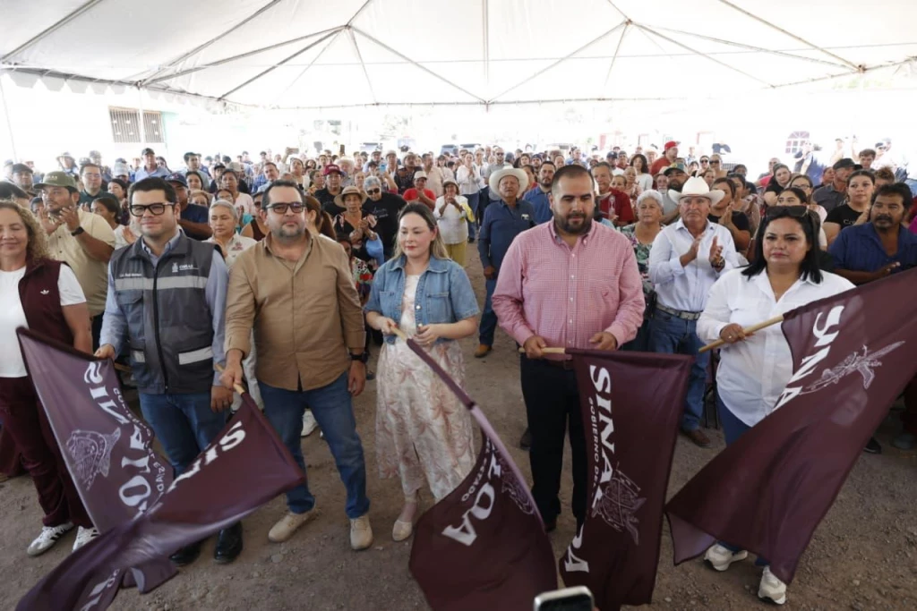 Inauguran obras en San Ignacio, Sinaloa 