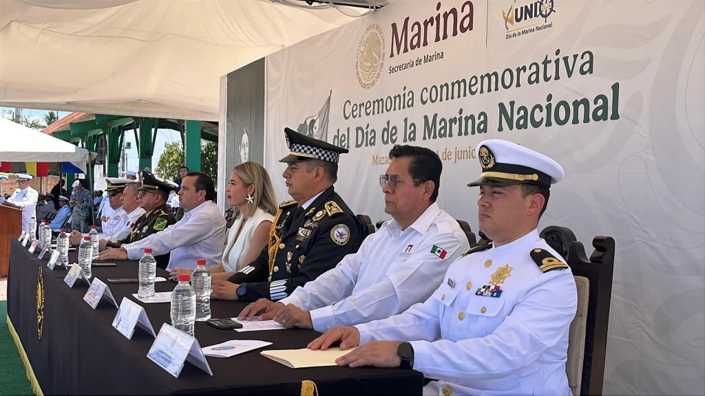 Conmemoran en Mazatlán el Día de la Marina Nacional