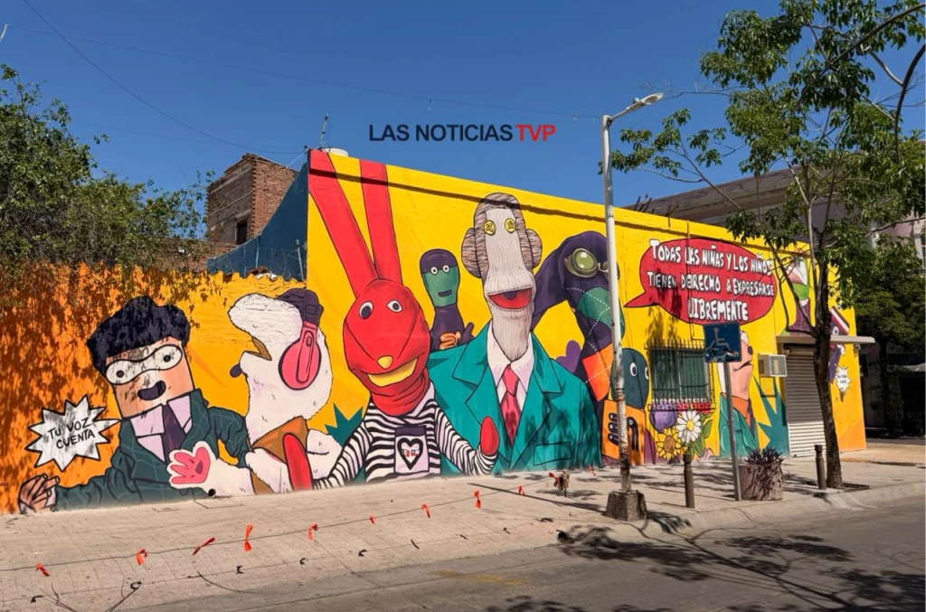 Un mural que alza la voz en Culiacán
