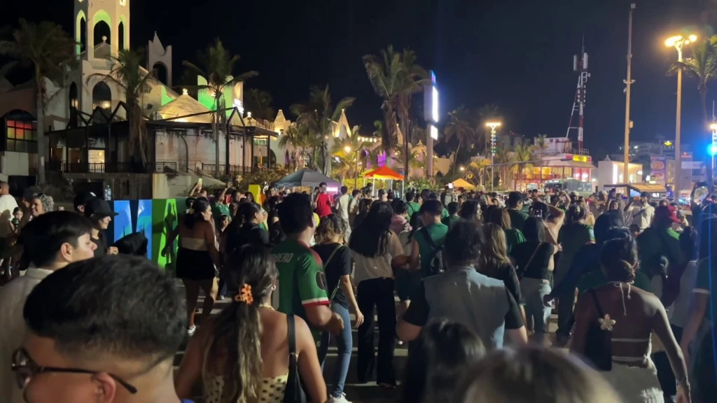 Operativo por partido de México en Mazatlán transcurrió sin contratiempos