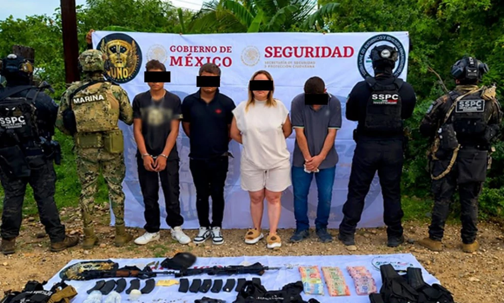 Hay cuatro detenidos en Oso Viejo, Culiacán