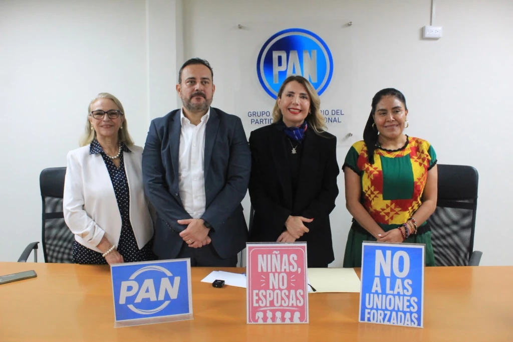El PAN en Sinaloa propone iniciativa, “niñas, no esposas”