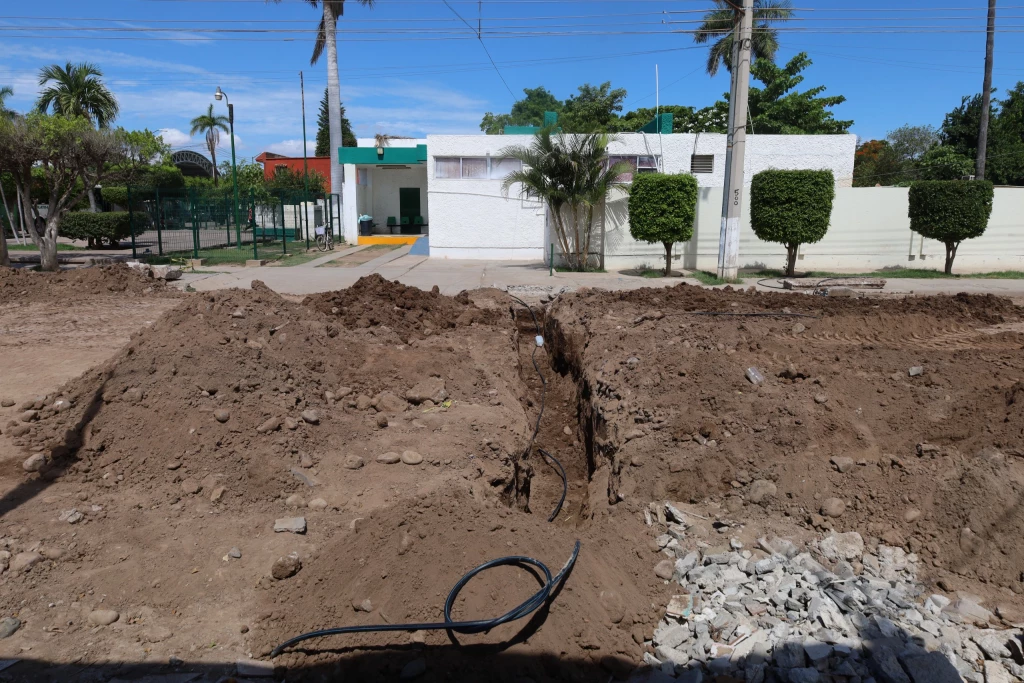 Se impulsa en “La Palma” Navolato obra de agua potable y drenaje sanitario