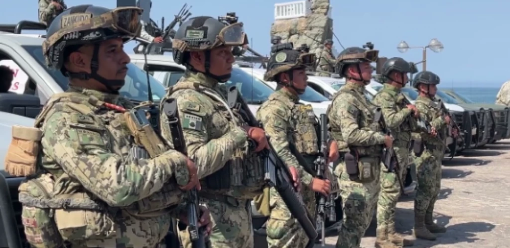 Retiran campamento militar en la zona norte de Mazatlán