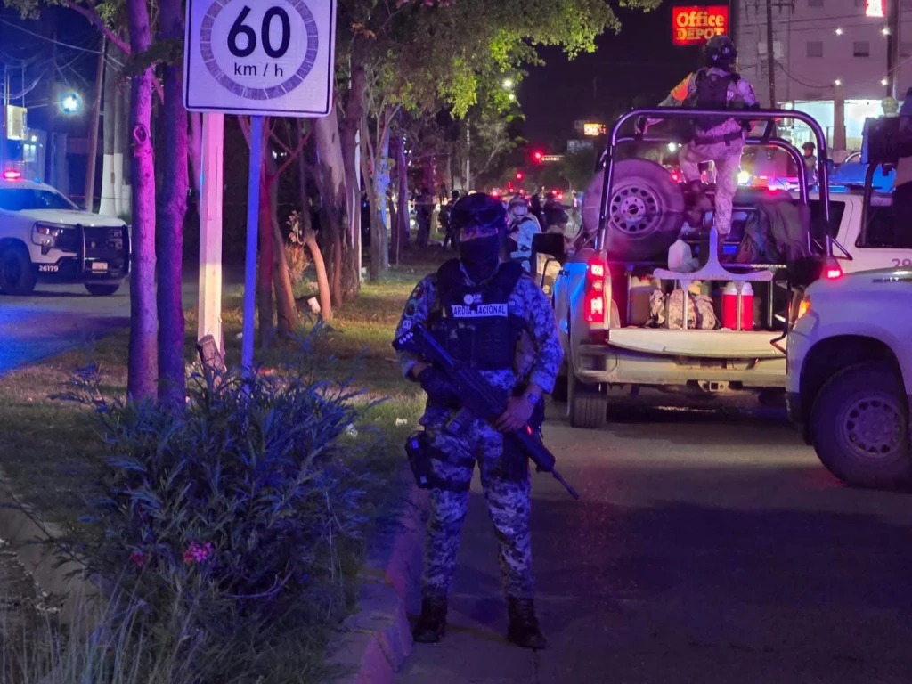Ocho detenidos en balacera de Los Mochis