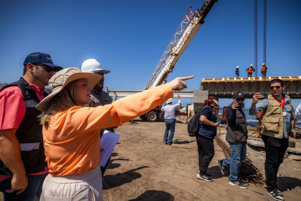 Avanza en un 45% la obra del puente Bellavista-Boca del Río-Las Glorias
