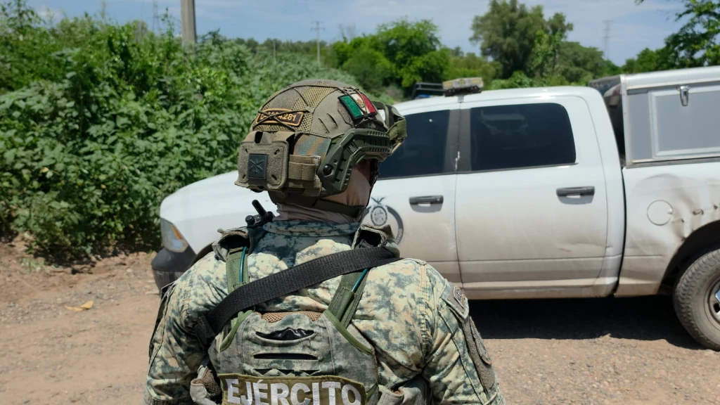 Refuerzan la seguridad en Aguaruto personal del ejercito mantiene operativos