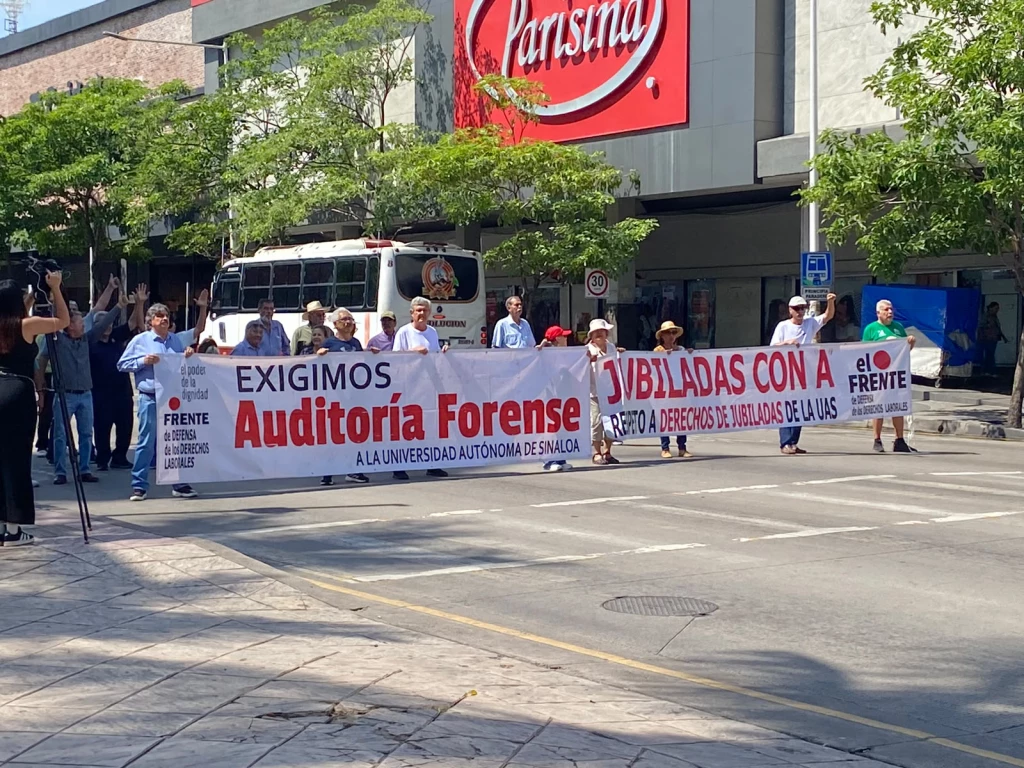 Que la ciudadanía se entere de las condiciones de los jubilados de la UAS