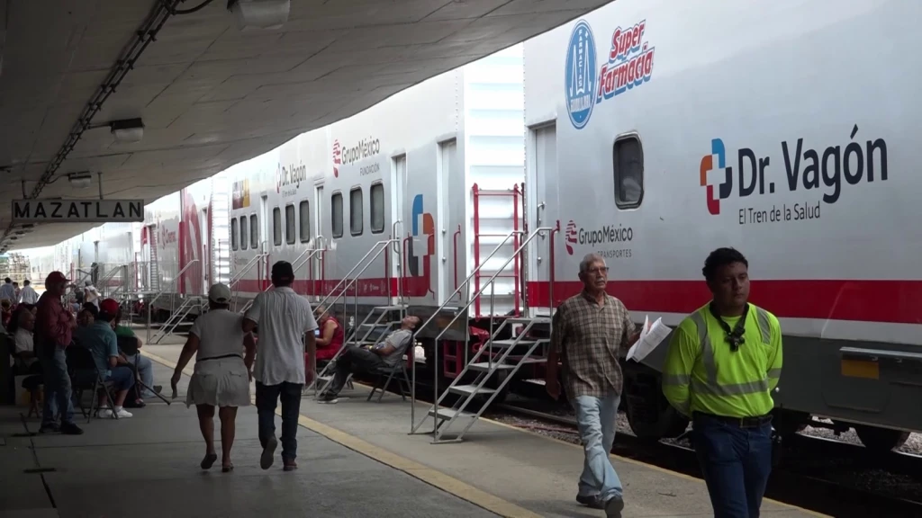 Llega el Dr. Vagón a Mazatlán, ofrecen atenciones médicas gratuitas