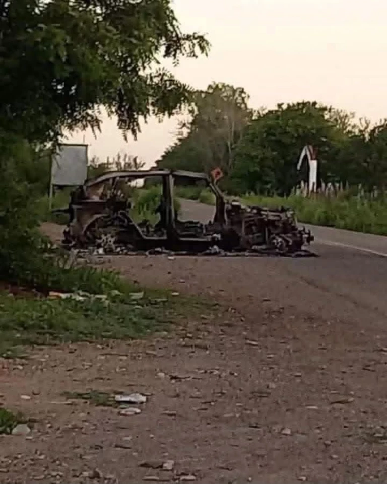 Solo se recibió el reporte al C4 de un vehículo incendiado sobre situación en Cofradía: Alcaldesa
