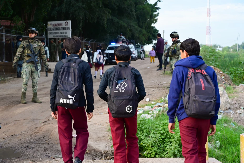 Implementan operativo de seguridad en todo Sinaloa por regreso a clases