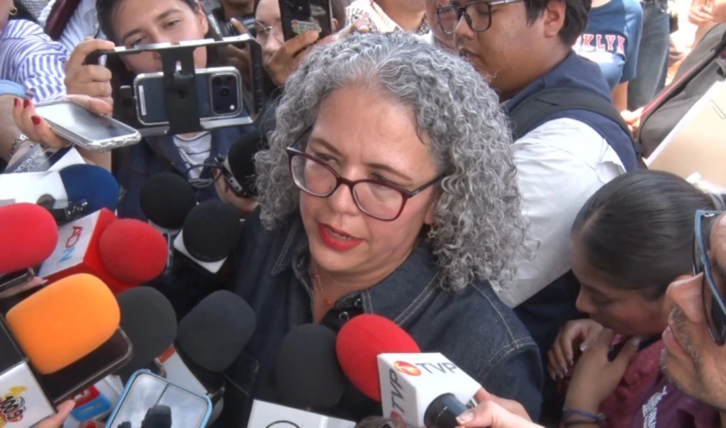 Muestra respaldo a la marcha por la paz, Graciela Domínguez