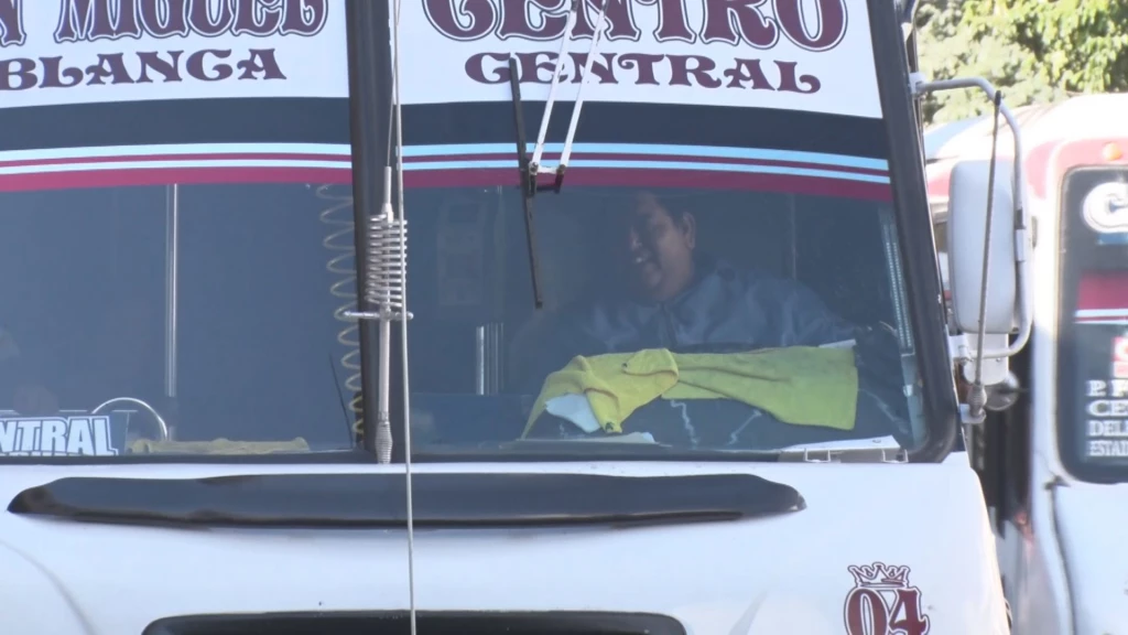 Reducen accidentes protagonizados por choferes del transporte público