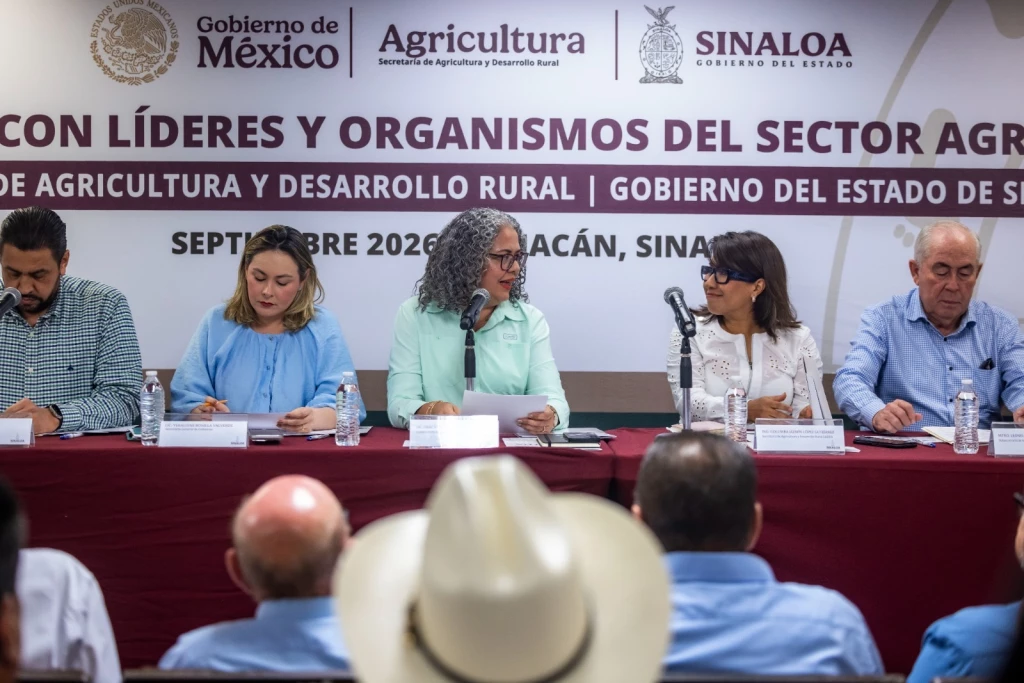 SADER se reúne con productores de Sinaloa