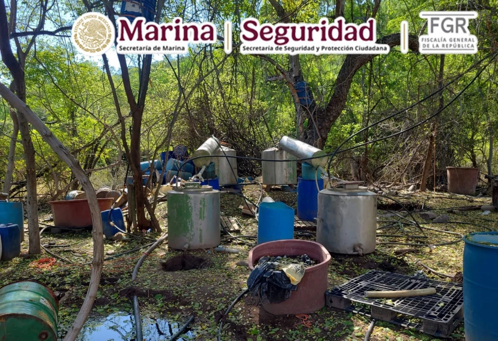 Desmantelan en Elota narcolaboratorio