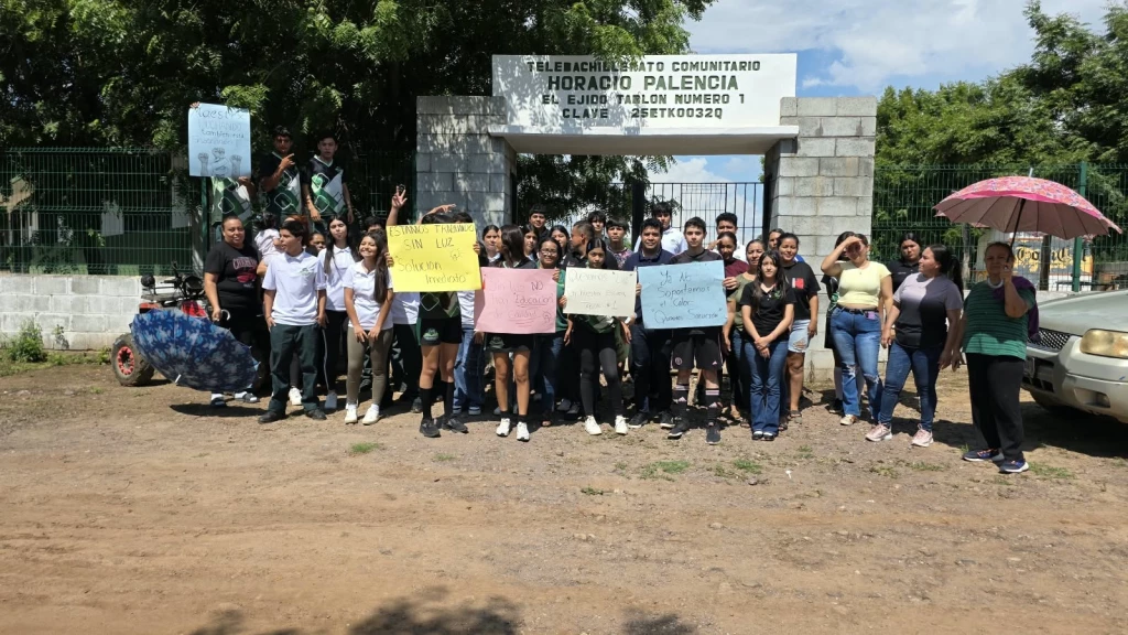 Telebachillerato de El Tablón 1, Rosario se unen a paro laboral