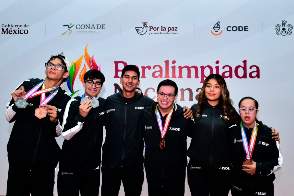 Sinaloa cierra con cuatro medallas en Paratenis de Mesa en la Paralimpiada Nacional 2026
