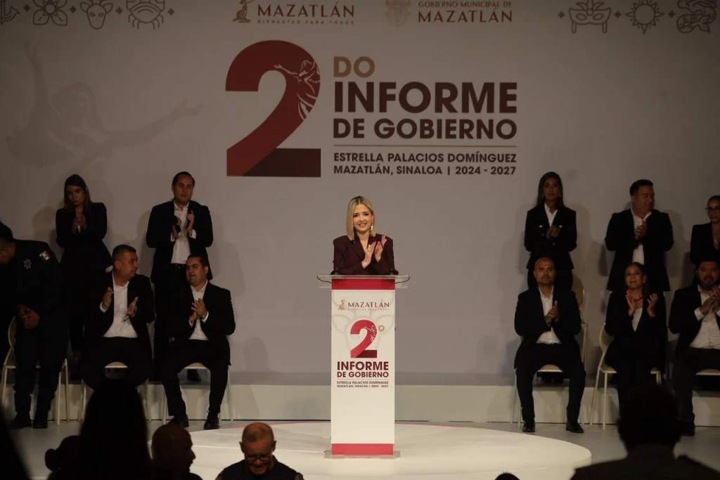 Presenta Estrella Palacios ante la ciudadanía de Mazatlán su Segundo Informe de Gobierno