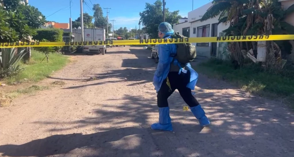 Asesinan a balazos a un joven en el fraccionamiento Villa Bonita de Ciudad Obregón