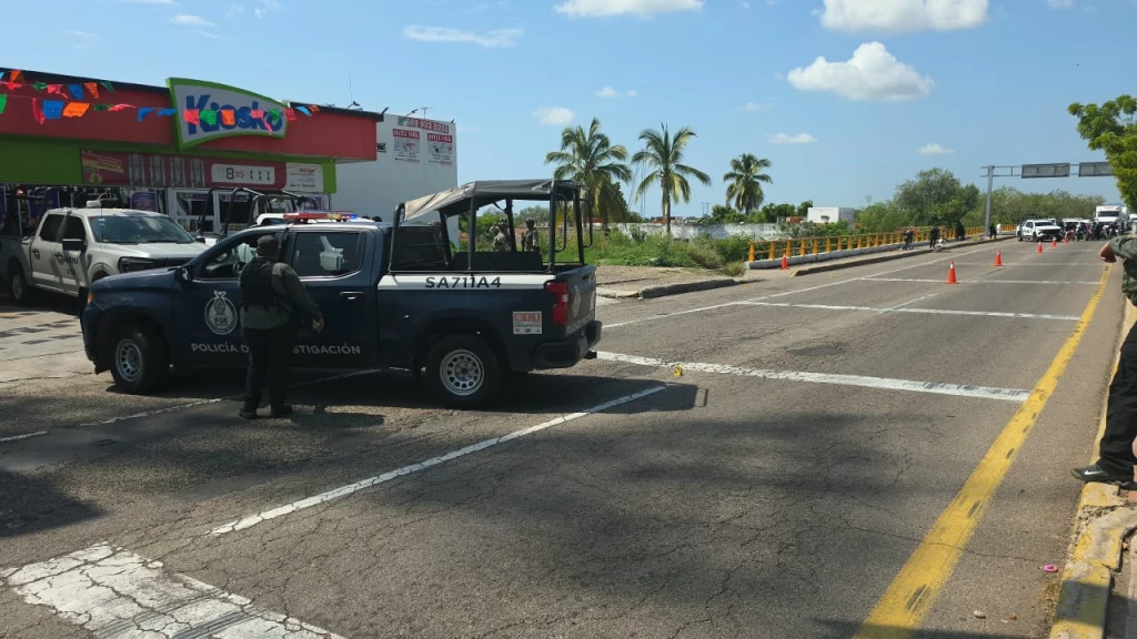 Balean a pareja de motociclistas en Villa Unión