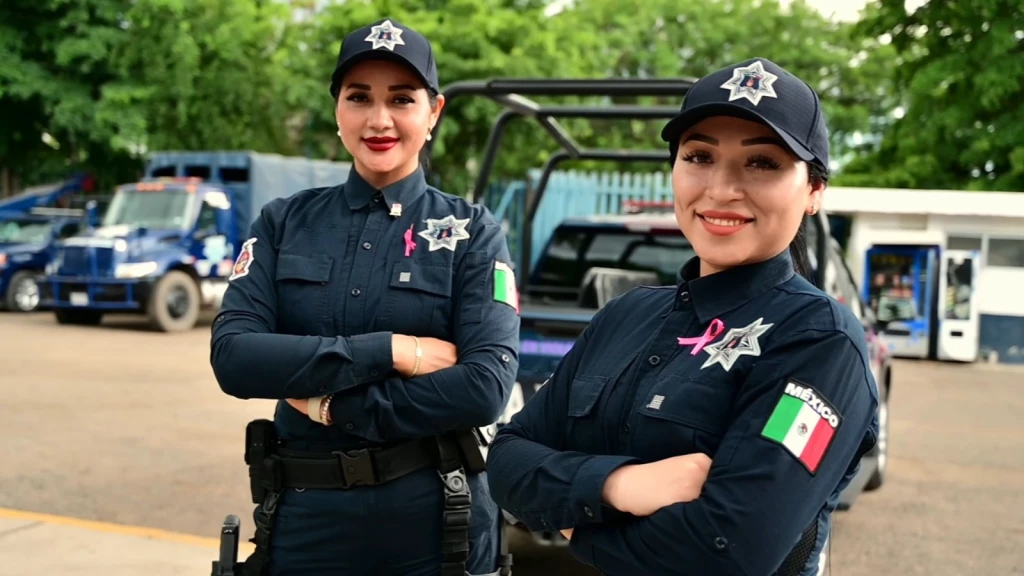 Policías estatales se unen a la prevención del Cáncer de Mama