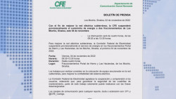 CFE suspenderá su servicio en Los Mochis