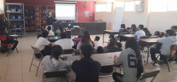 Orienta Unidad Cibernética sobre prevención de delitos en escuelas de Hermosillo