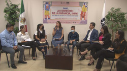 Realiza CEDH panel "Los derechos de la niñez ¡Hoy!