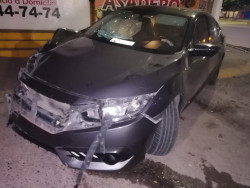 Aparatoso accidente en Culiacán deja graves lesiones en conductor