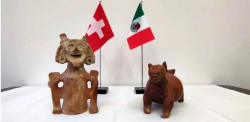 Suiza devuelve a México dos esculturas precolombinas confiscadas en Basilea