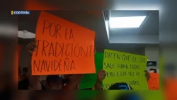 Se manifiestan cajemenses tras prohibición para venta de cohetes, aseguran tendrán grandes pérdidas tras su inversión en la mercancía